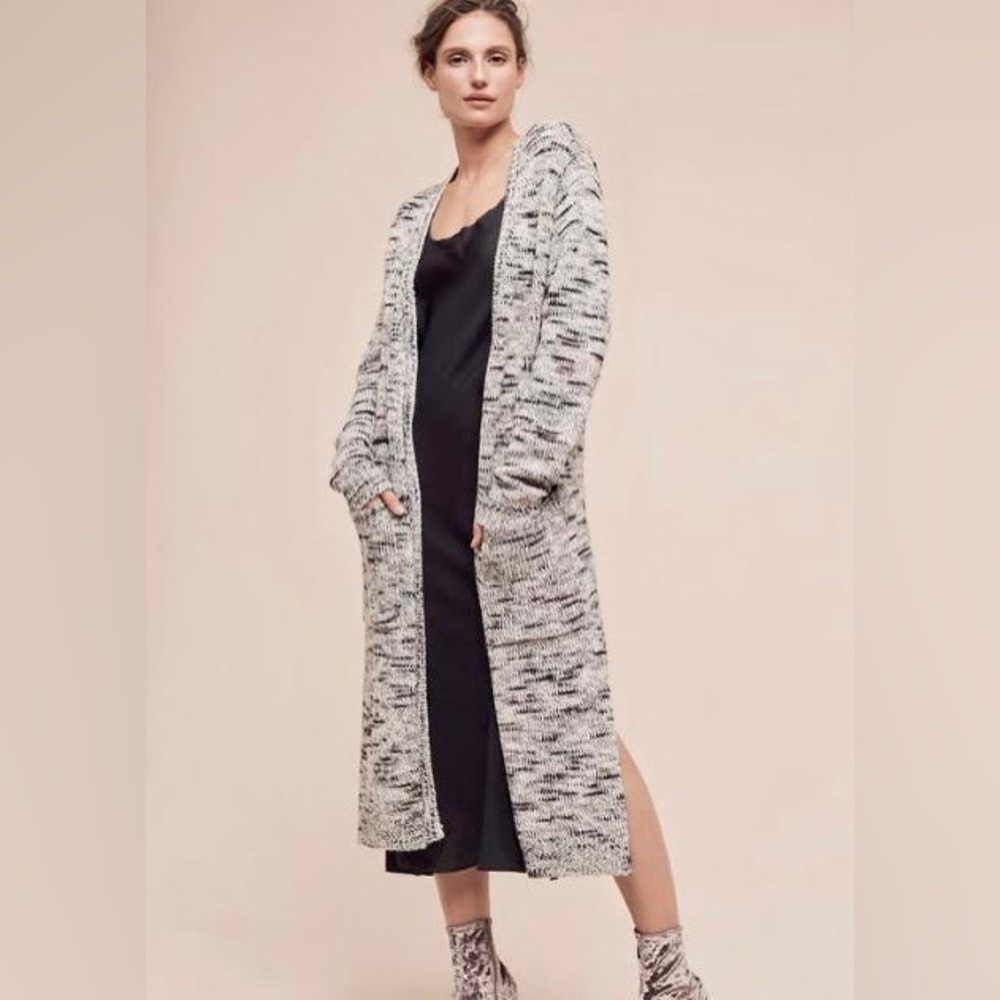 Anthropologie Cloth & Stone Wool Duster - Size M